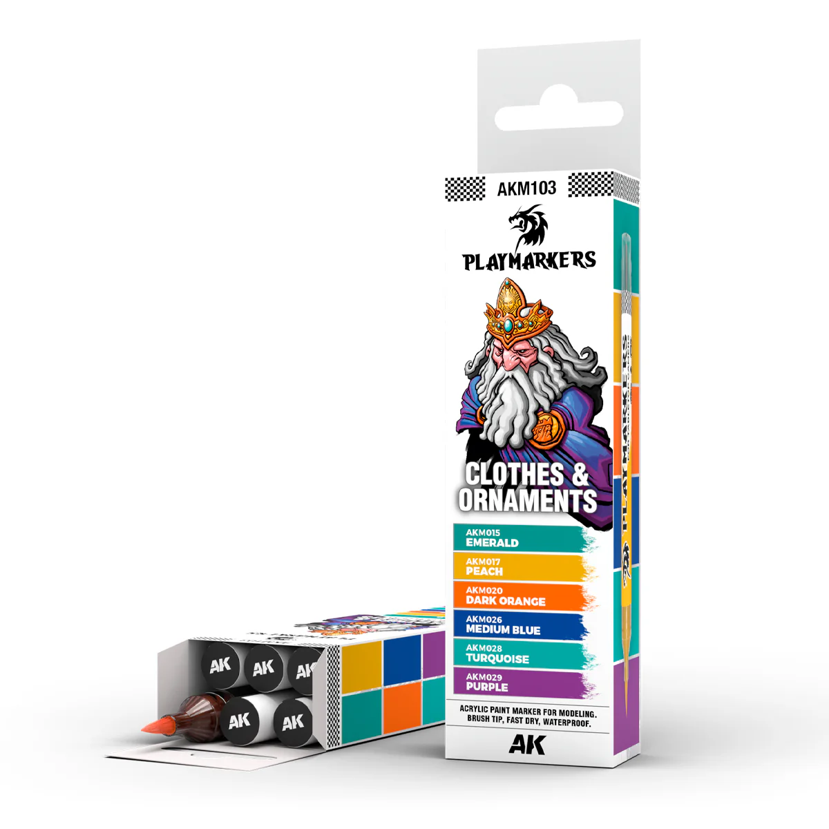 AK Playmarkers: Clothes & Ornaments Set