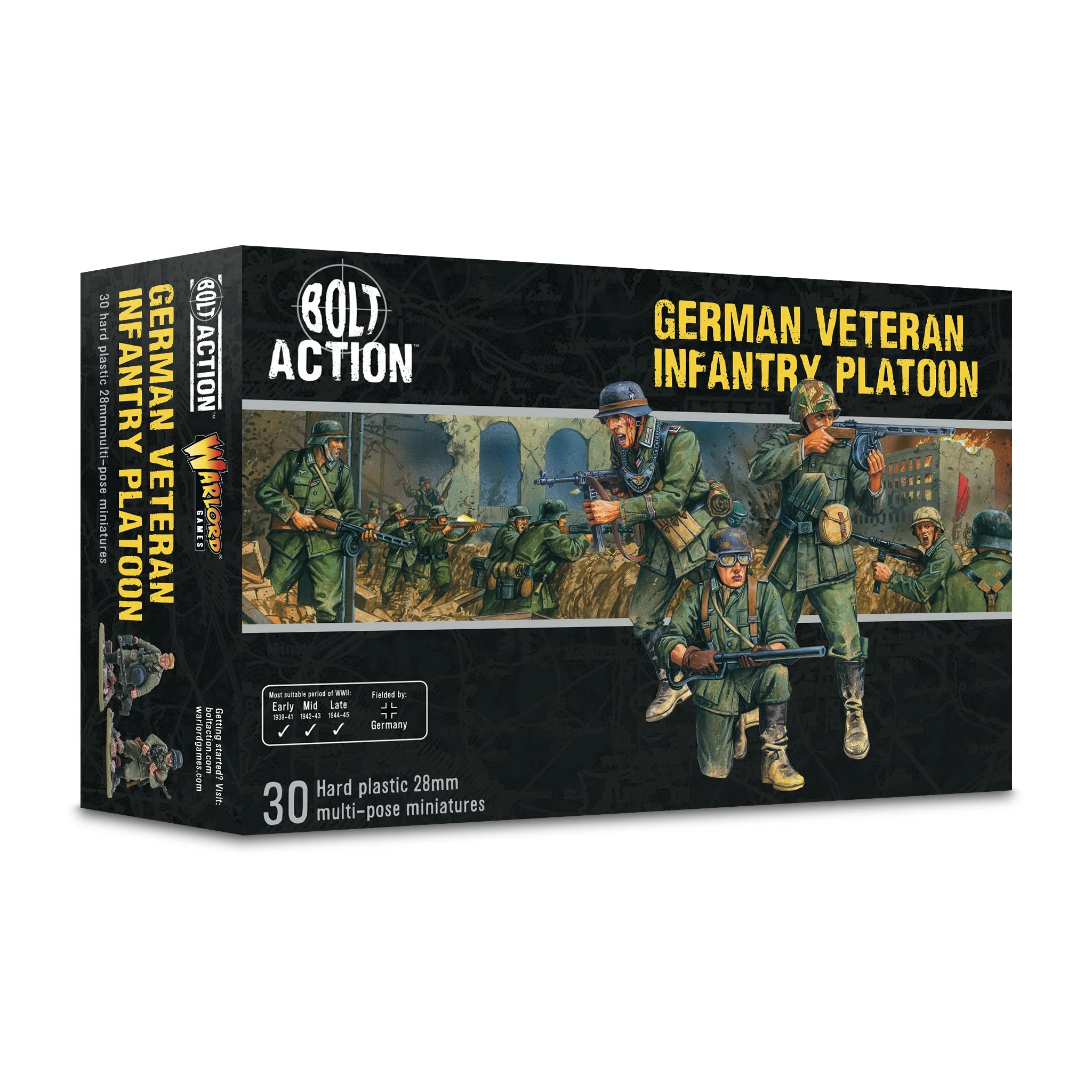 Bolt Action: German Veterans Infantry Platoon