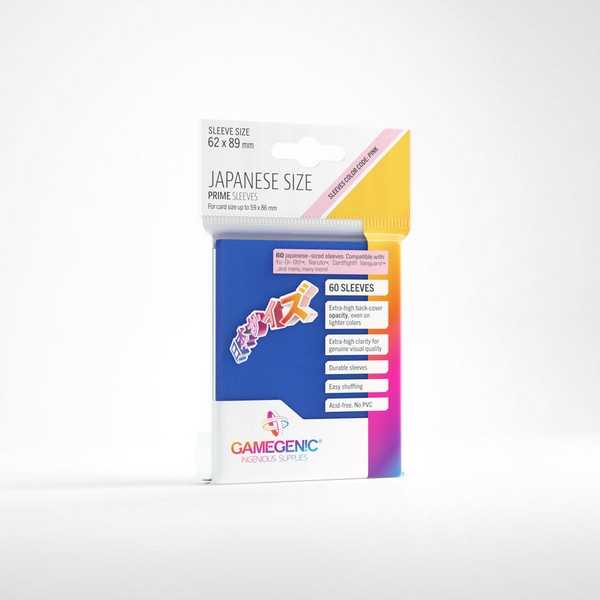 Gamegenic: Prime Japanese Sized Sleeves (60 ct.) Various Colours - Image 3
