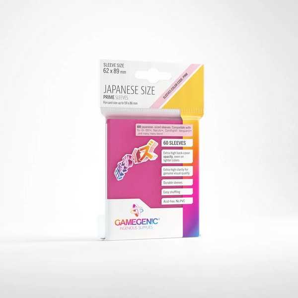 Gamegenic: Prime Japanese Sized Sleeves (60 ct.) Various Colours - Image 4