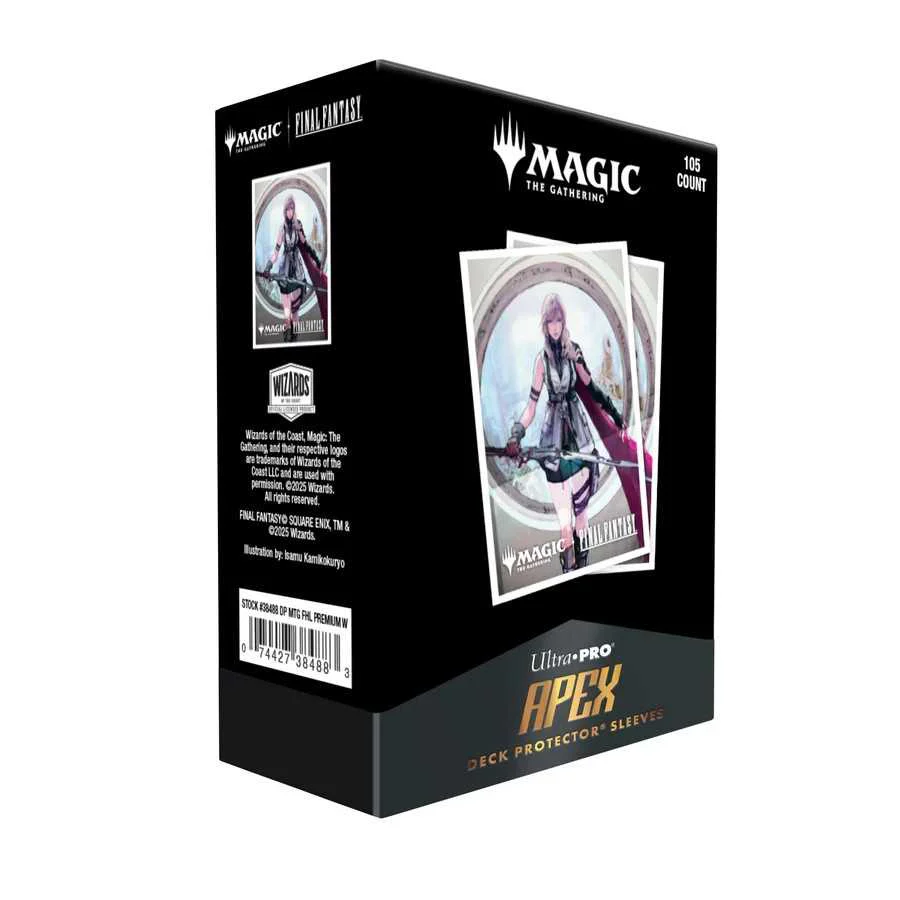 MTG: Final Fantasy 105ct Apex Deck Protector Sleeves - Q4 Premium W