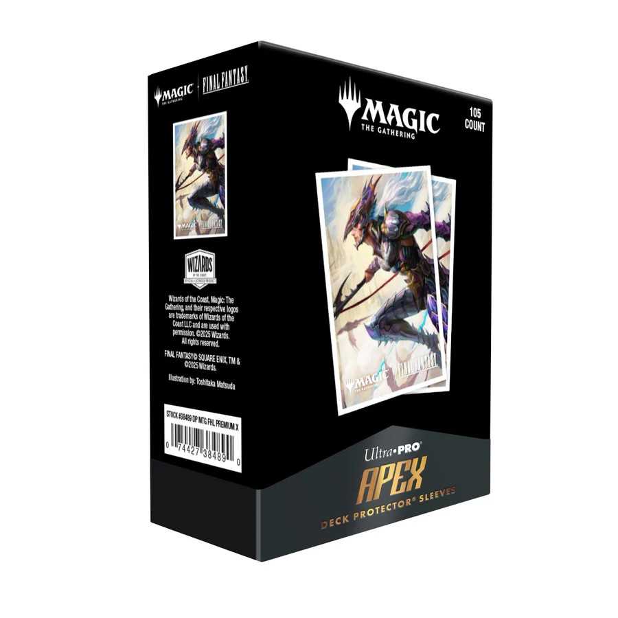 MTG: Final Fantasy 105ct Apex Deck Protector Sleeves - Q4 Premium X