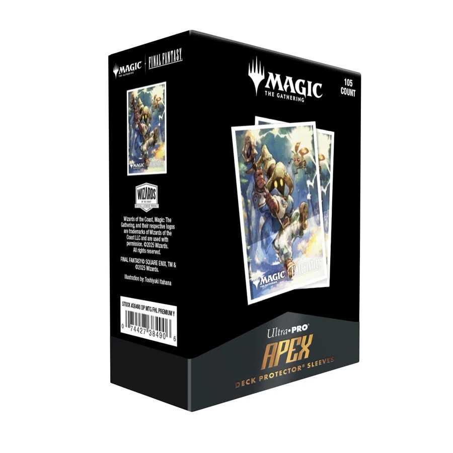 MTG: Final Fantasy 105ct Apex Deck Protector Sleeves - Q4 Premium Y