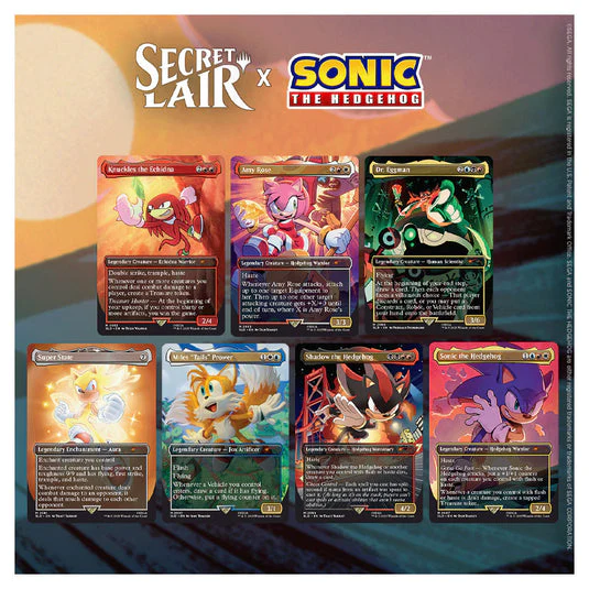 MTG: WPN Exclusive Secret Lair - x Sonic: Friends & Foesk