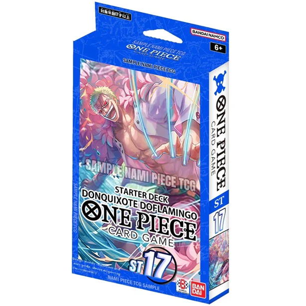 One Piece Card Game: Starter
Deck - Blue Donquixote
Doflamingo (ST-17)