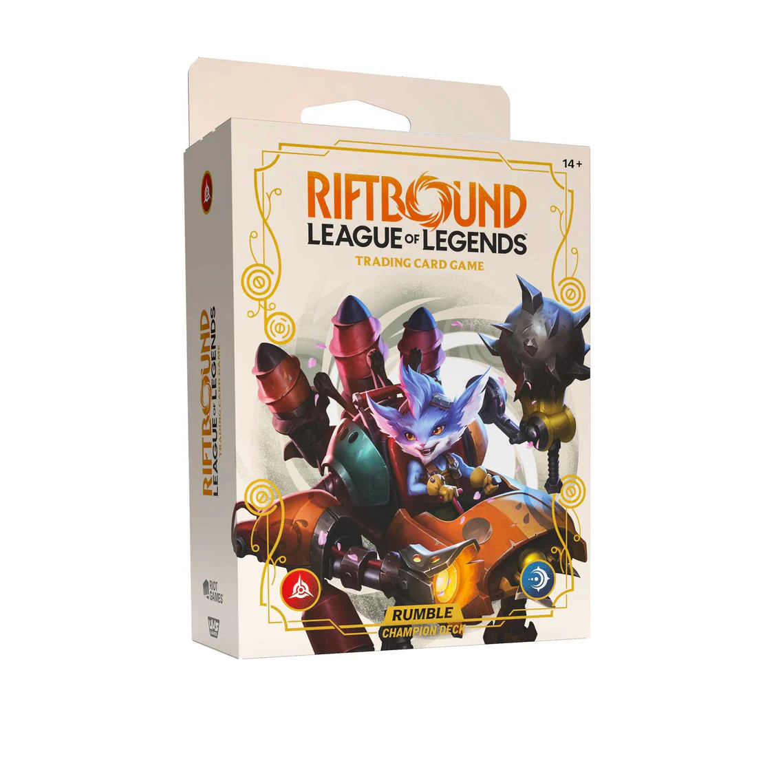 Riftbound: League of Legends Trading Card Game - Spiritforged Champion Deck - Rumble