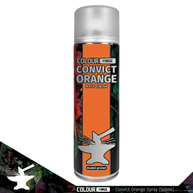 The Colour Forge: Colour Forge Convict Orange Spray (500ml)