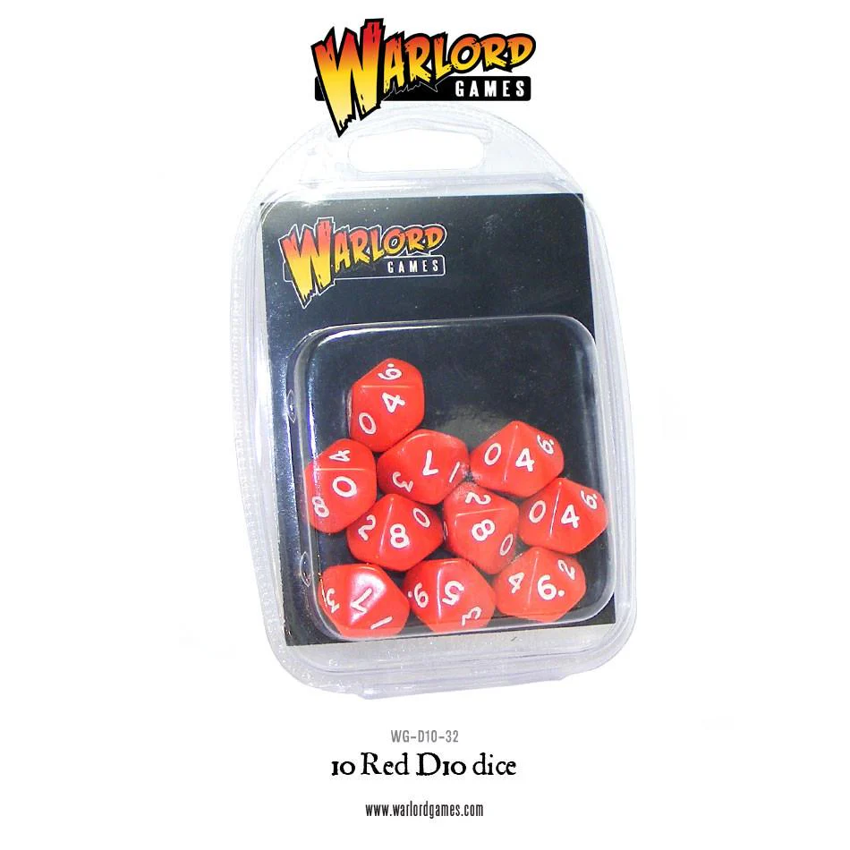 Warlord Games: D10 Dice Pack (10) - Image 4